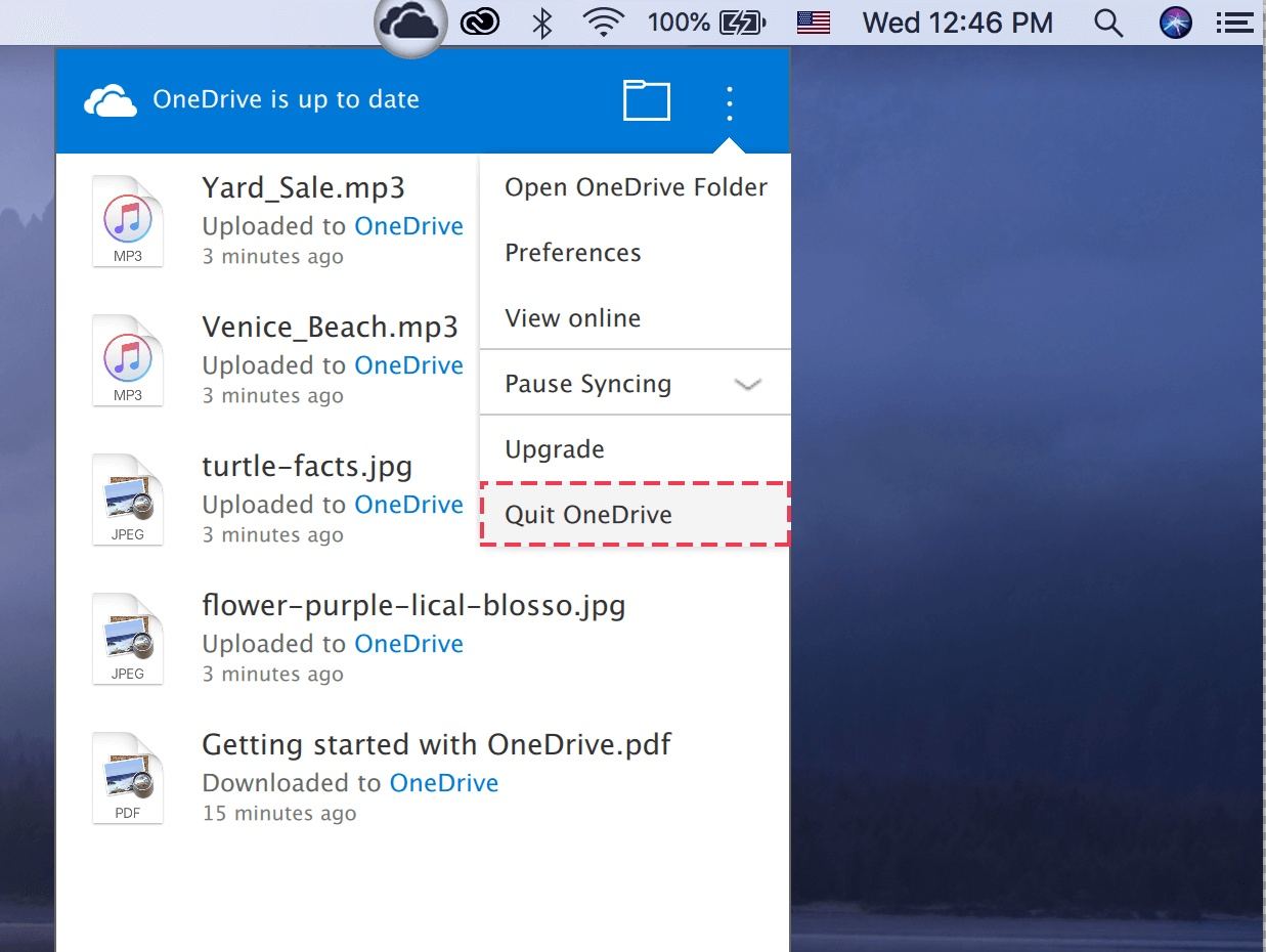 acces onedrive on gmail for mac
